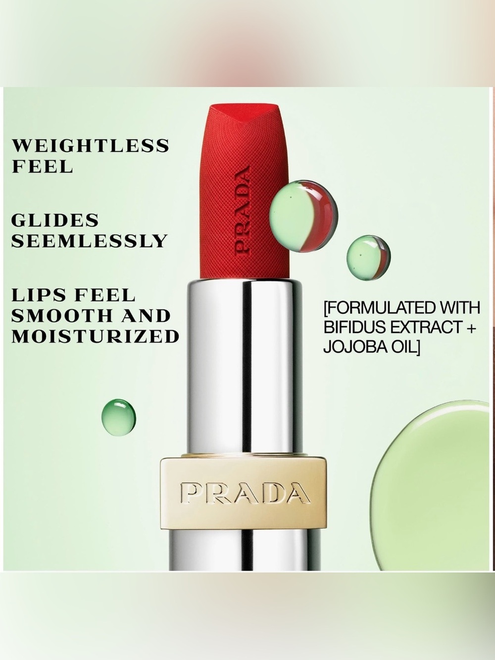 Prada Monochrome Hyper Matte Lip Color in Arancio - Brand New in the Box! - Picture 3 of 5